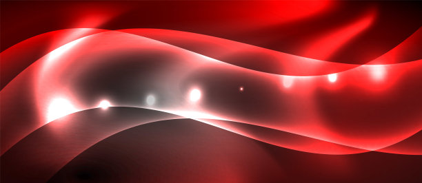 发光的霓虹灯波背景图片下载