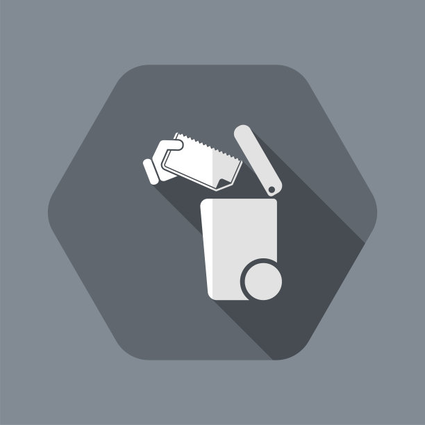 分类废物收集图标图片下载