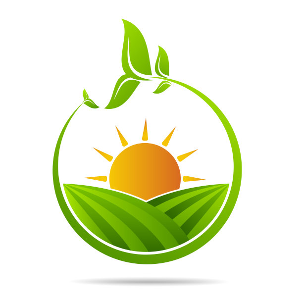 农场图标概念logo全矢量图片下载