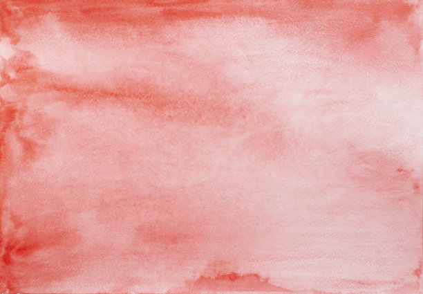 这是本季主打时尚橙色色调的潮流照片。在白纸背景上用明亮的水彩颜料涂抹。图片下载