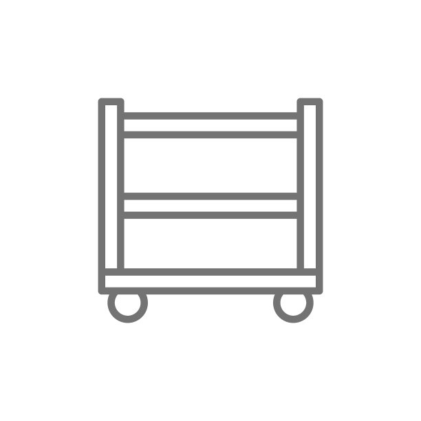 焊接工具的金属工作台线图标。图片下载