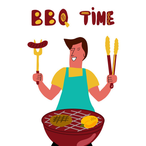 烧烤时间人图片下载