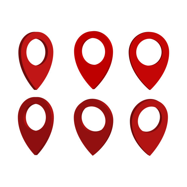 指针图标3d集。Vectro eps10图片下载