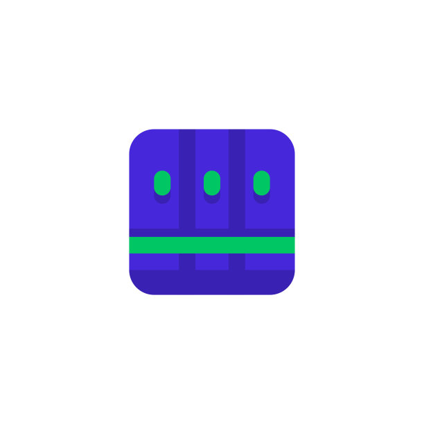 堆叠图书文件图标设计。简洁洁净专业的企业管理概念矢量插画设计。图片下载