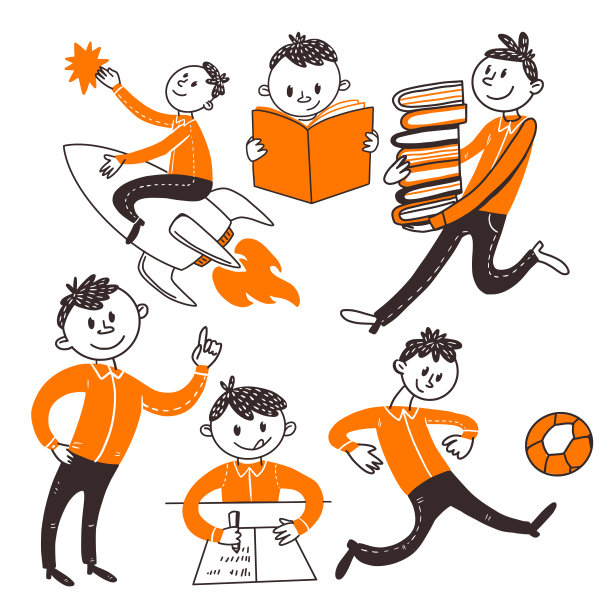 回到学校角色图片下载