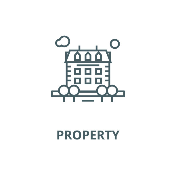 属性矢量线图标、线形概念、轮廓符号、符号图片下载