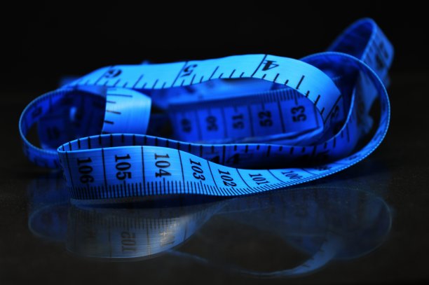 蓝色仪表泰勒用于计量。图片下载