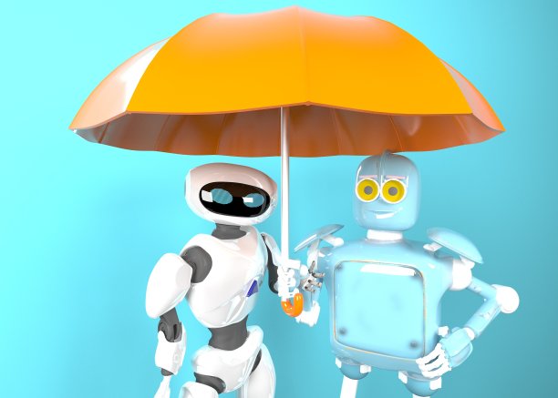 二带伞，3d渲染。图片下载