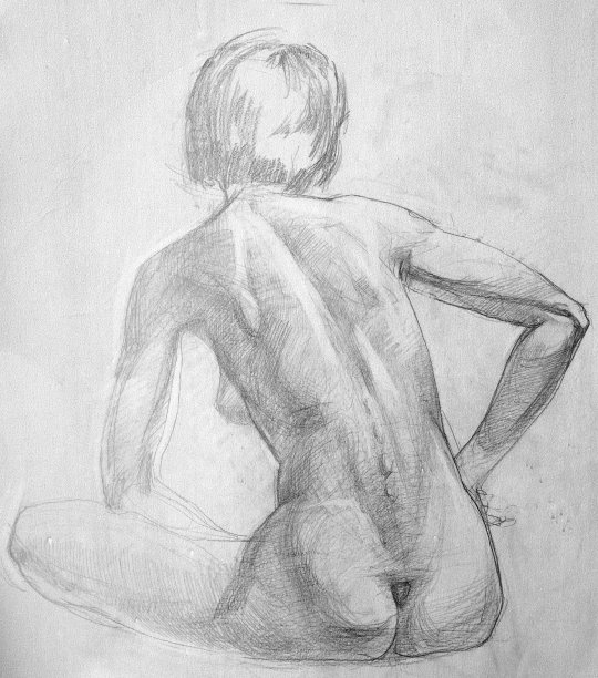 人物、铅笔画、插图、素描图片下载