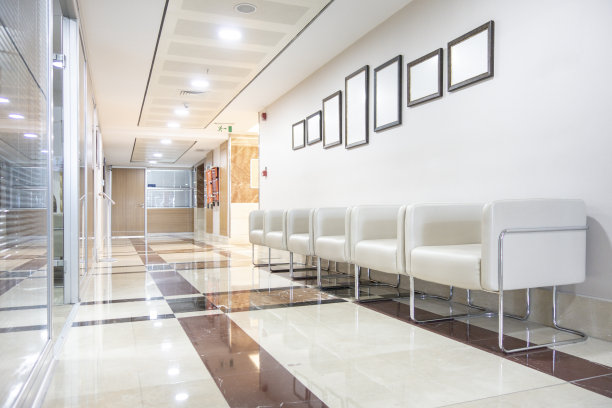 医院的走廊图片下载