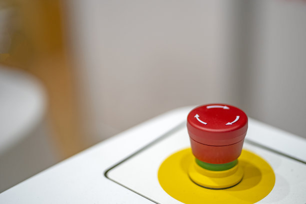 紧急停车按钮，红色关机，安全控制图片下载