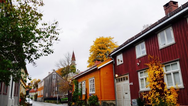 特隆赫姆古城图片下载