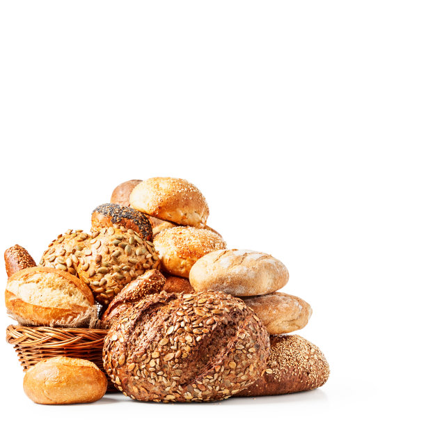 新鲜的面包和小面包图片下载