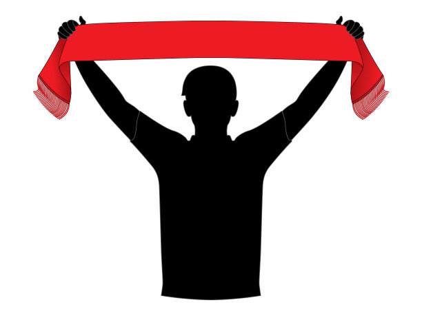 模板的围巾向量图片下载