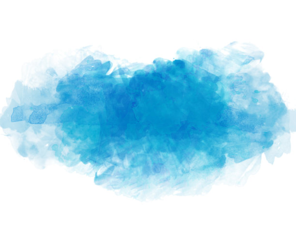 抽象彩色渐变形状水彩插画背景。图片下载