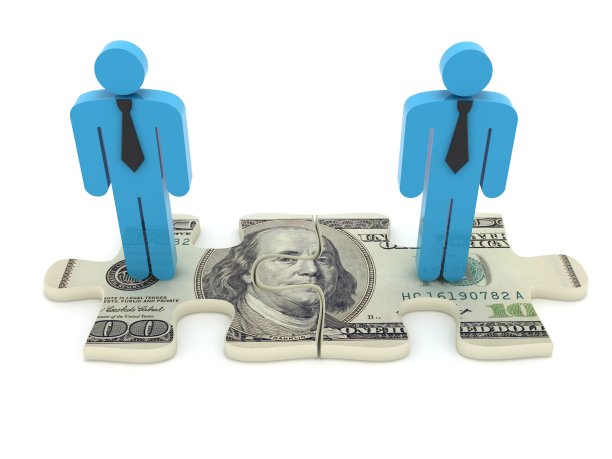 美元货币融资业务难题团队合作图片下载