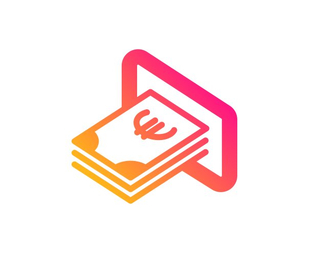 现金钞票图标。银行的货币。向量图片下载