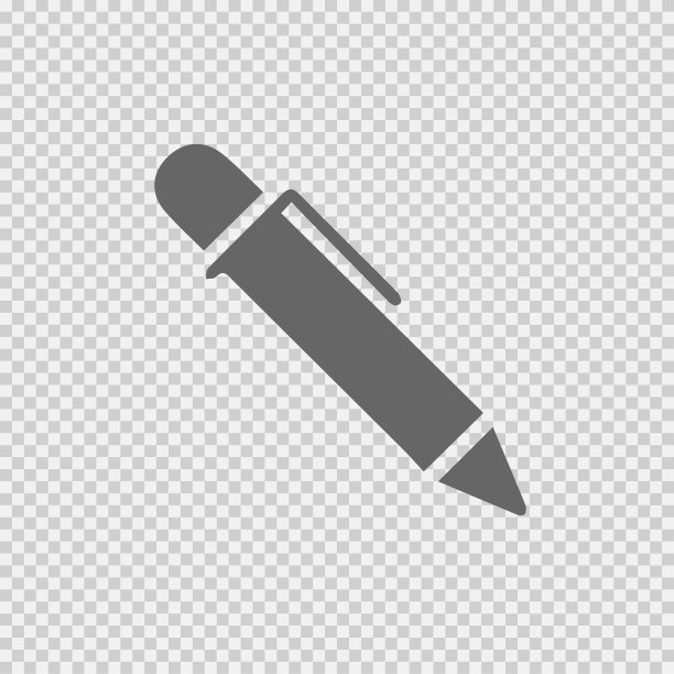 钢笔矢量图标eps 10。简单孤立的插图。图片下载