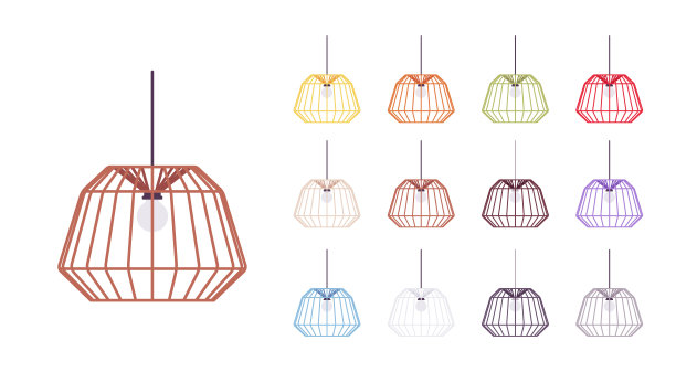 现代吊灯吊顶装置图片下载