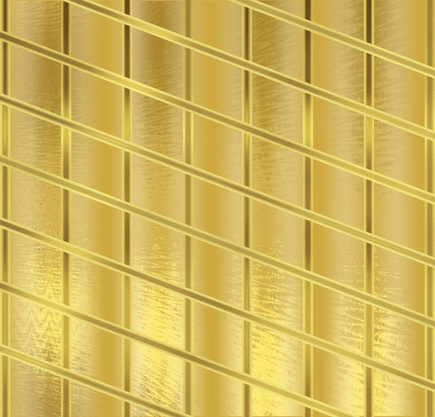 金色闪亮的背景与装饰线条。图片下载
