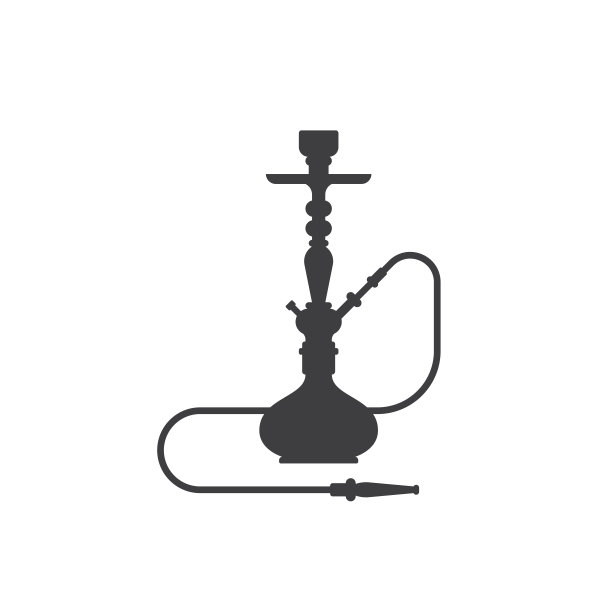 水烟轮廓图标图片下载