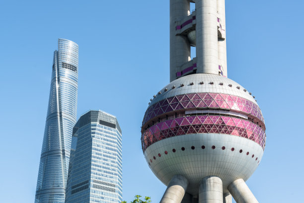 现代建筑立面、商业理念的细节镜头图片下载