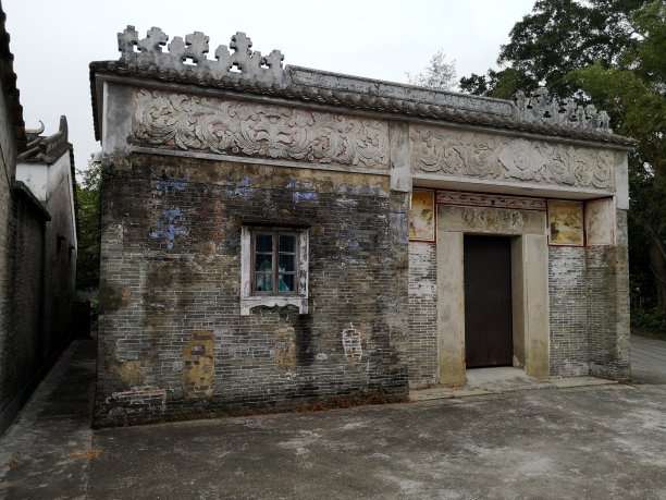 中国广东省马江龙村开平碉楼图片下载