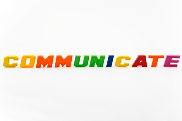 用塑料字母传达概念，单词图片下载