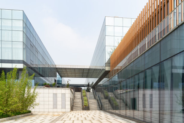 现代玻璃建筑外观图片下载