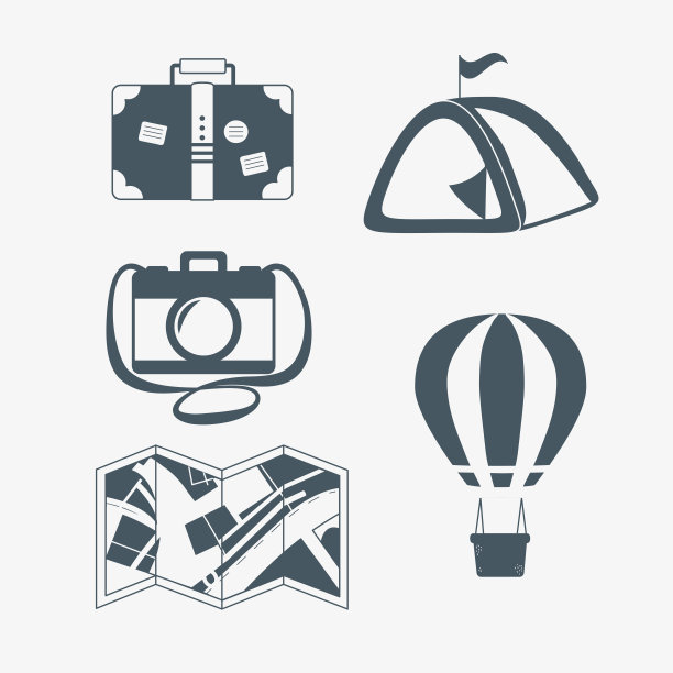 露营区设置图标图片下载