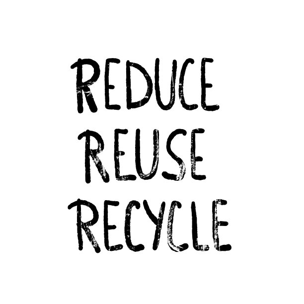 减少重用回收概念。矢量设计。图片下载