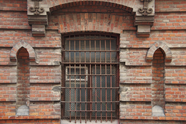 旧红砖墙背景纹理图片下载