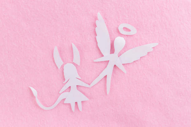 魔鬼女人和天使男人图片下载