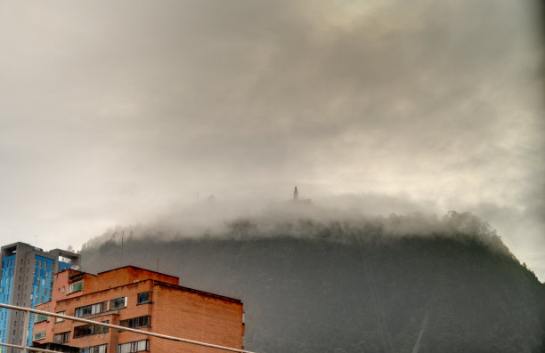 波哥大，坎德拉里亚历史街区图片下载