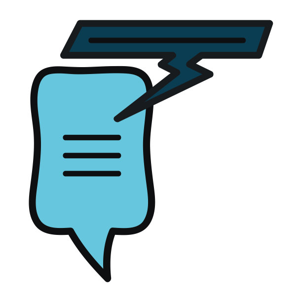 语音气泡信息图标图片下载