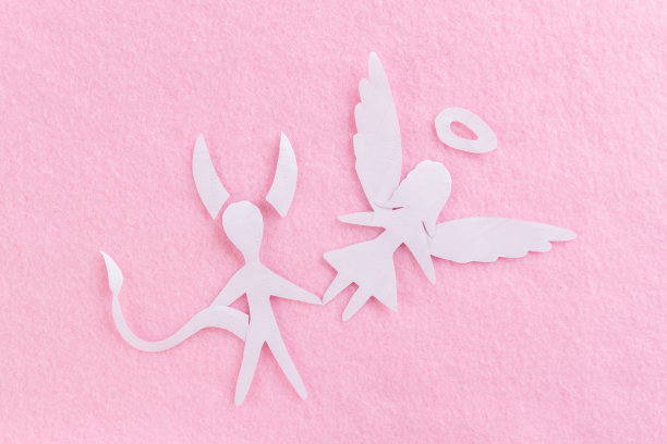 魔鬼男人和天使女人图片下载