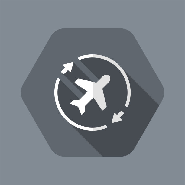 航空公司概念符号图标图片下载