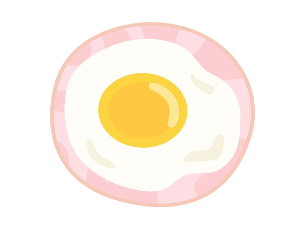 火腿和鸡蛋图片下载