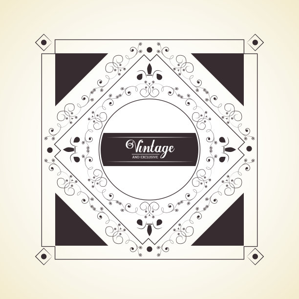 古董和独家橡胶印章上的白色背景图片下载