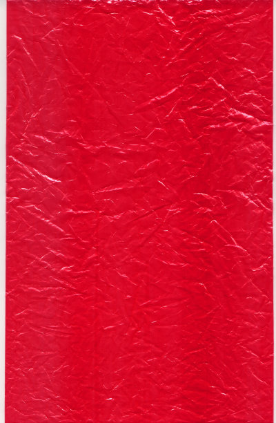塑料折痕红色材料的背景图片下载