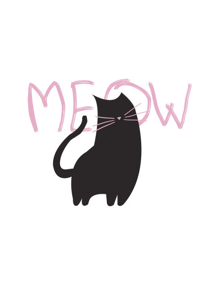 黑色的猫图片下载