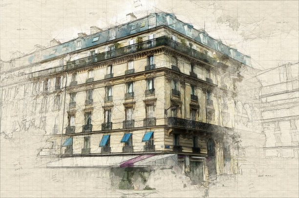 巴黎的角落图片下载