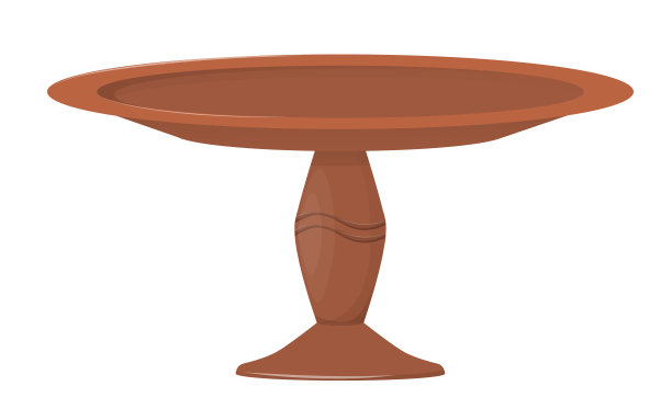 陶瓷陶器。漂亮的陶土花瓶与装饰装饰。图片下载