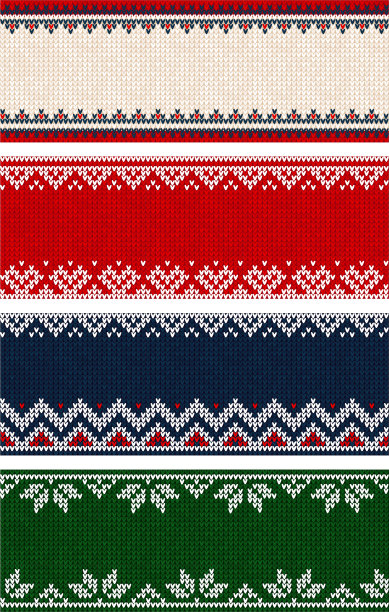 丑陋的毛衣圣诞晚会装饰背景边框图案图片下载