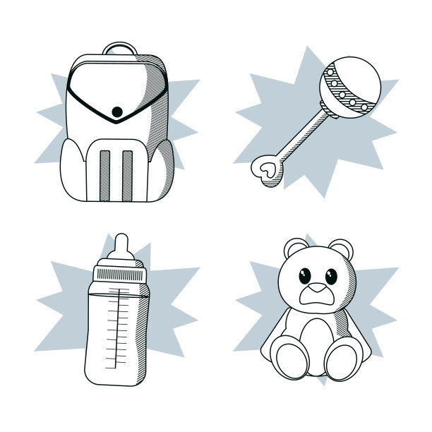 涂鸦儿童玩具图片下载