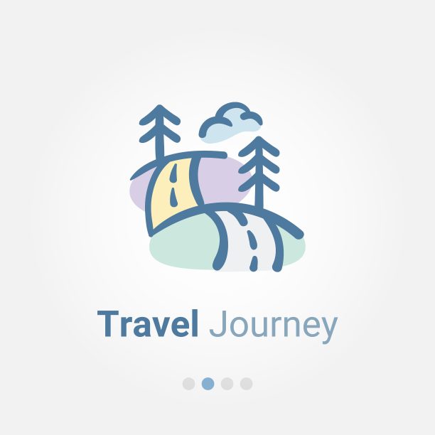 旅行矢量图标涂鸦图片下载