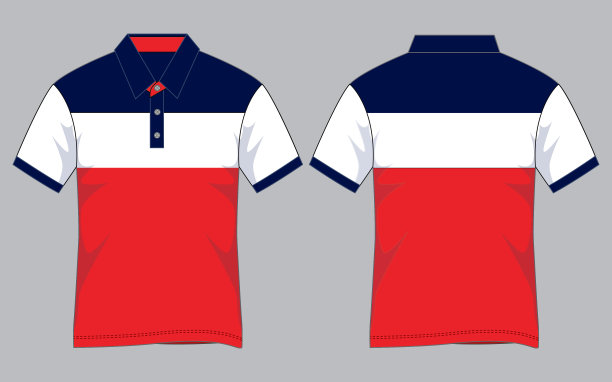 Polo衫设计矢量图片下载