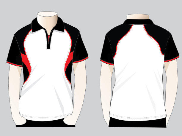 Polo衫设计矢量图片下载