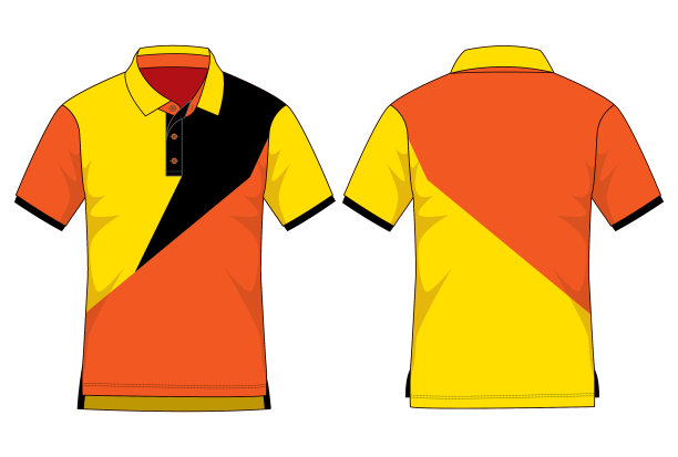 马球衫设计矢量图片下载