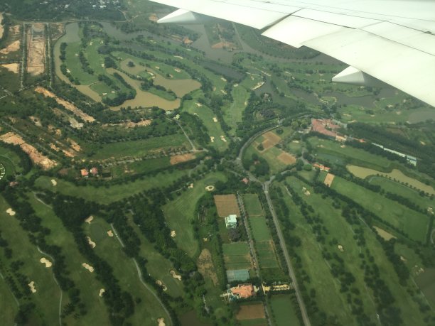 鸟瞰西贡-越南图片下载